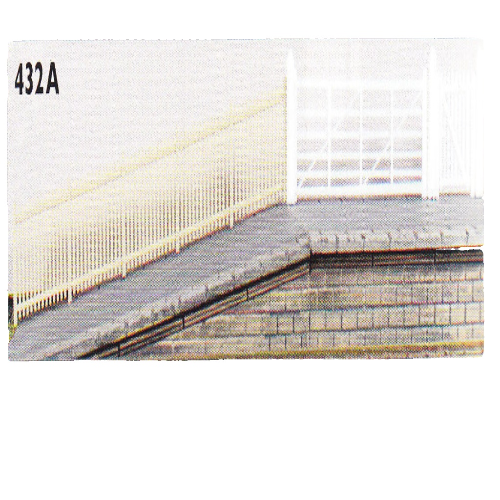 Ratio 432A O SR Precast Concrete Pale Fencing (gates & ramps)