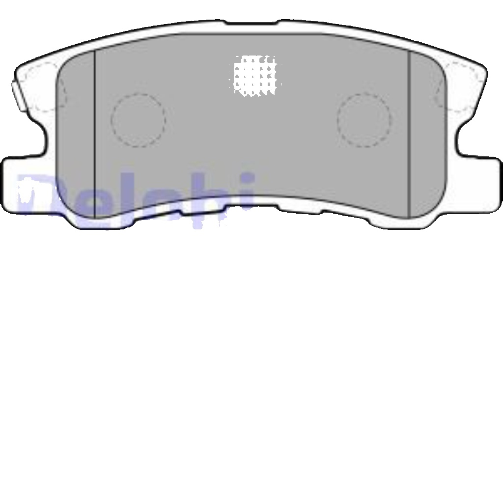 Fits DELPHI LP1691 Brake Pad Set, disc brake LP1691 Brake pads set re ⭐UK Stock⭐