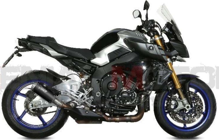 Mivv Approved Exhaust Muffler MK3 Black Steel Black for YAMAHA MT-10 2016 > 2022