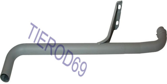 EXHAUST REAR SILENCER T2 1600 TRANSPORTER CAMPER VAN A363