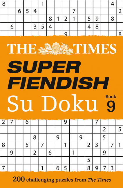 The Times Super Fiendish Su Doku Book 9 by The Times Mind Games PAPERBACK - Image 9