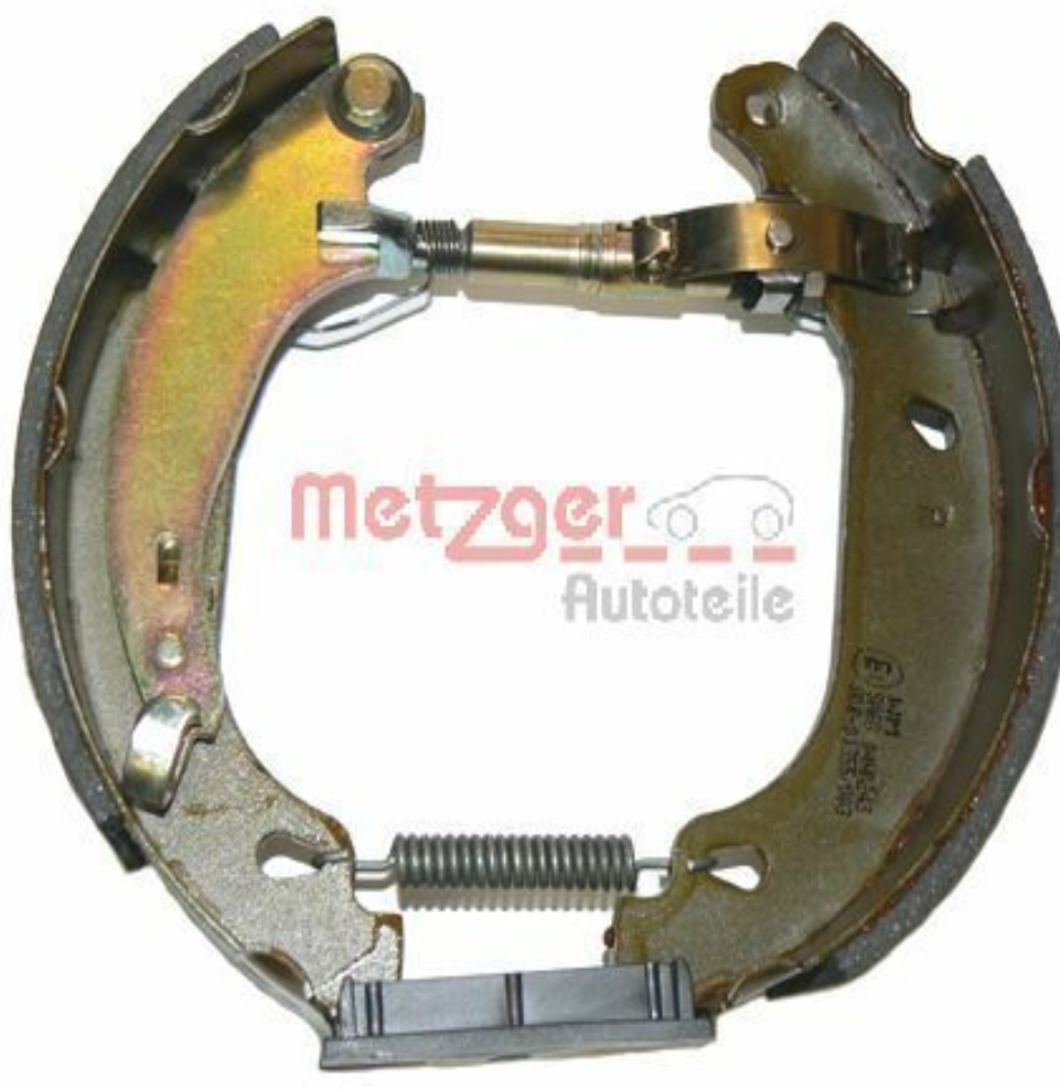 Original Metzger Brake Shoe Set MG 715V for Renault
