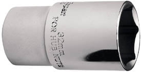 Draper 35521 Hub Nut Socket 1/2"" Sq Dr 32mm