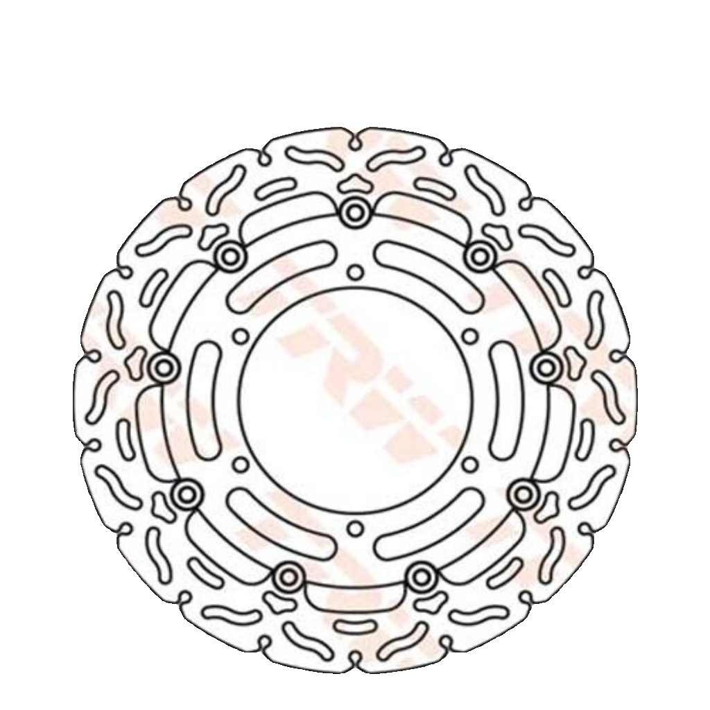 Free Shipping TRW MSW 262 RAC Brake Disc For Motorcycle Parts Accessories