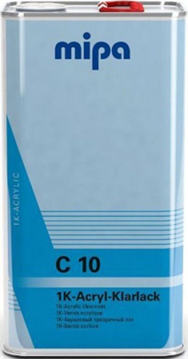 MIPA 1K Single Pack Clearcoat RFU C10 5L Clear Lacquer Klarlack