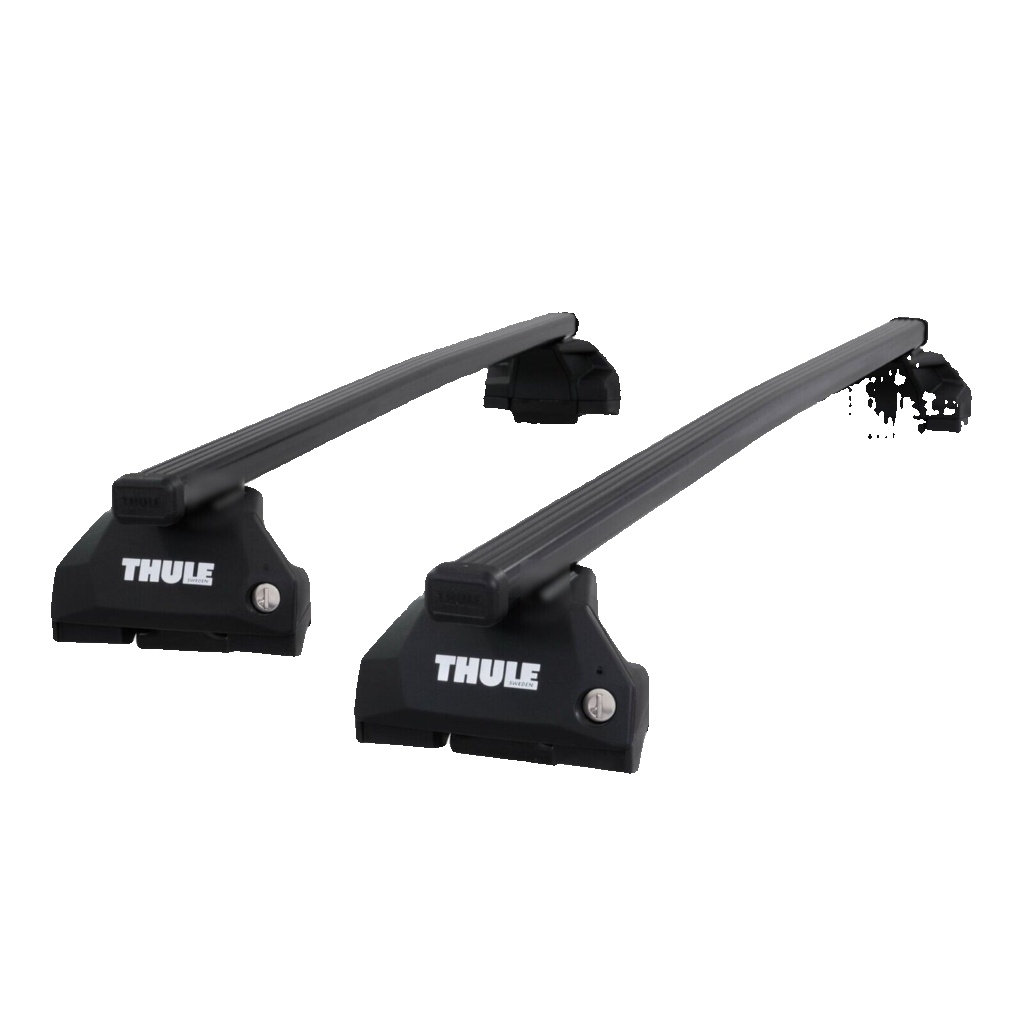 Thule Steel SquareBar Evo Roof Bar Set for Hyundai Tucson Mk.3 21-22 Closed Rail