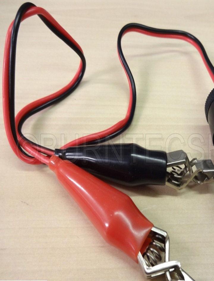 12V VOLT CAR POWER LEAD CABLE CIGAR LIGHTER SOCKET TO BATTERY CROCODILE CLIPS