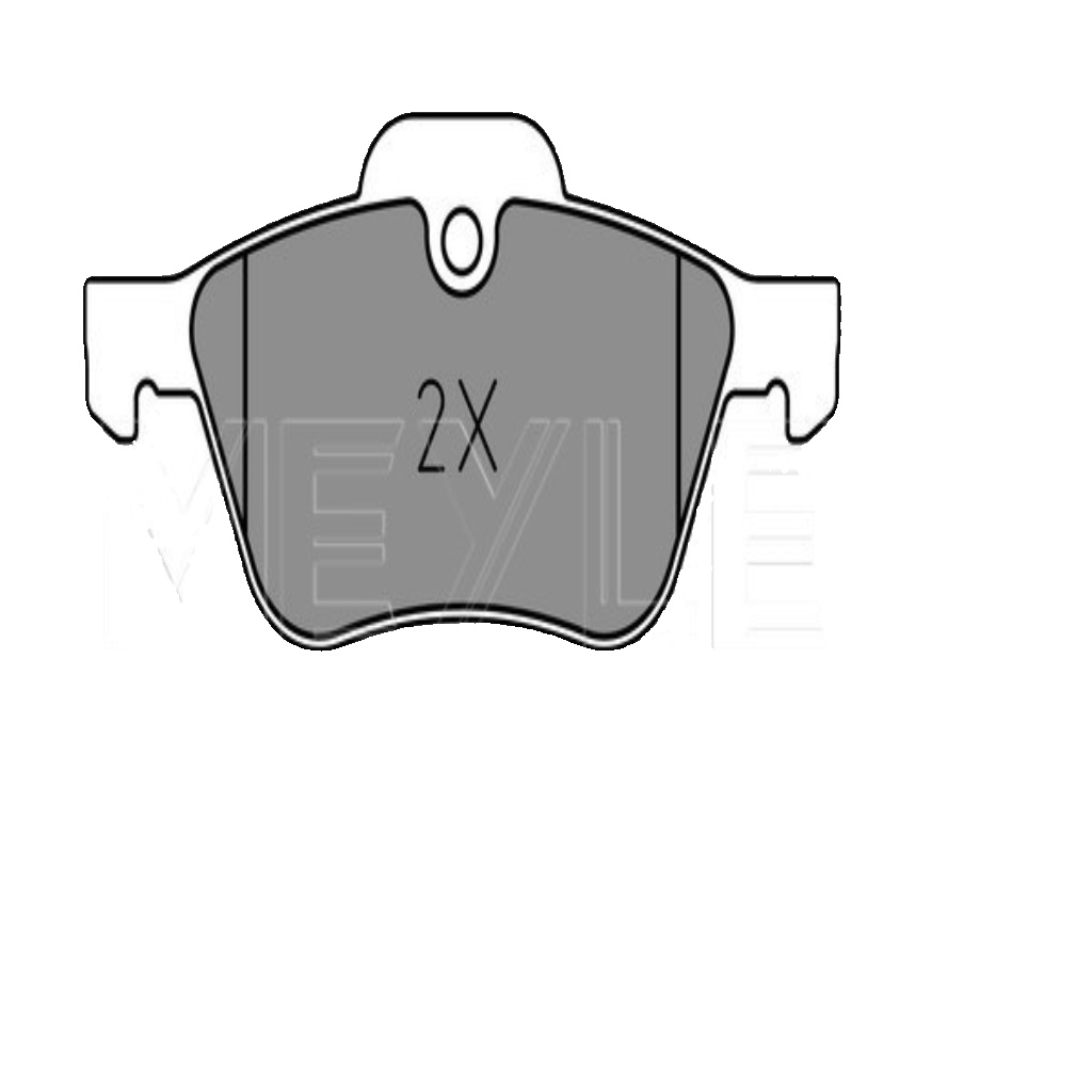 MEYLE 025 232 8118 Brake Pad Set For Disc Brake Front Braking Fits Mini Mini