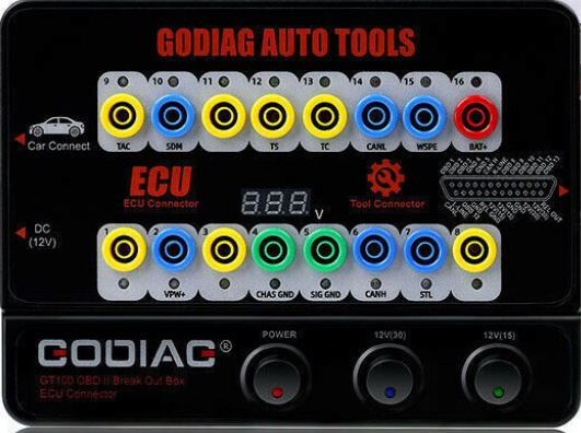 GODIAG GT100 Auto Tool OBD2 Protocol Detector&BreakOut Box OBD line Diagnostic