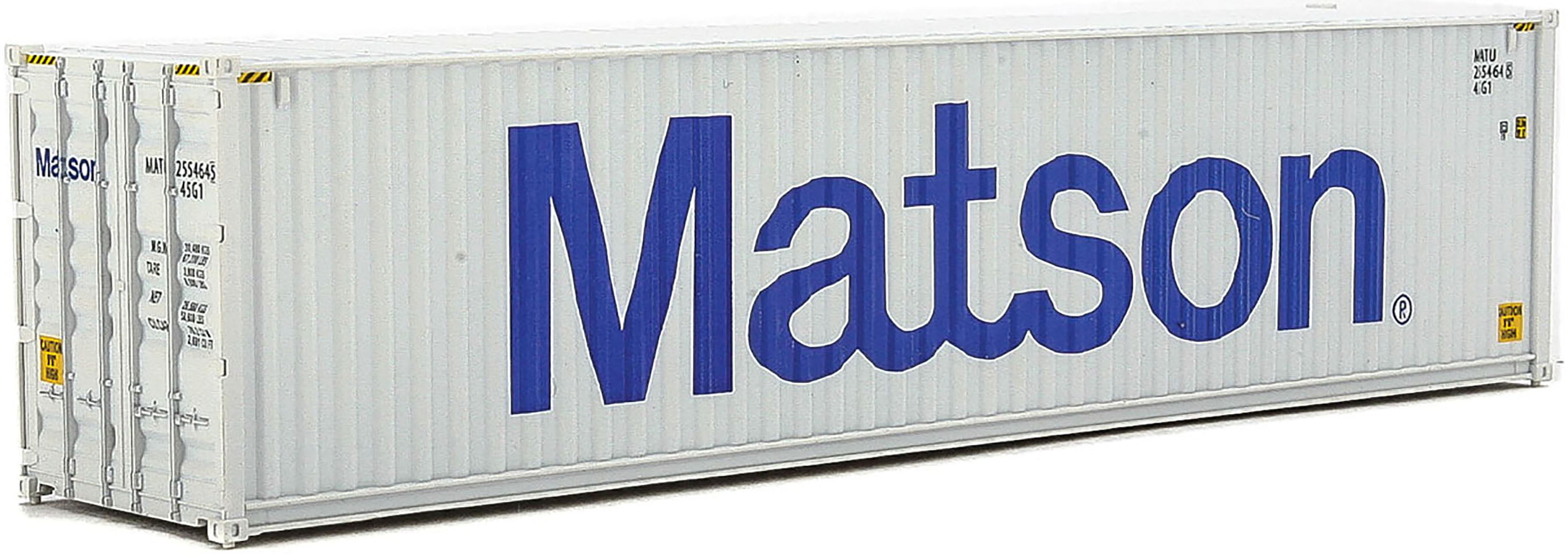 Walthers SceneMaster 949-8263 HO 40' Hi Cube Container Matson