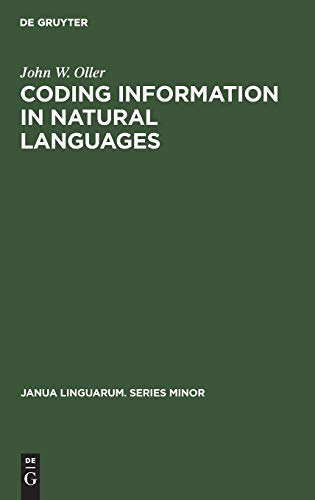 Oller - Coding information in natural languages - New hardback or case - X555z