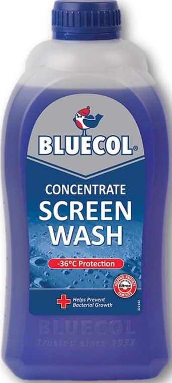 Bluecol Screenwash Concentrate Car Windscreen -36C - 1L x 2