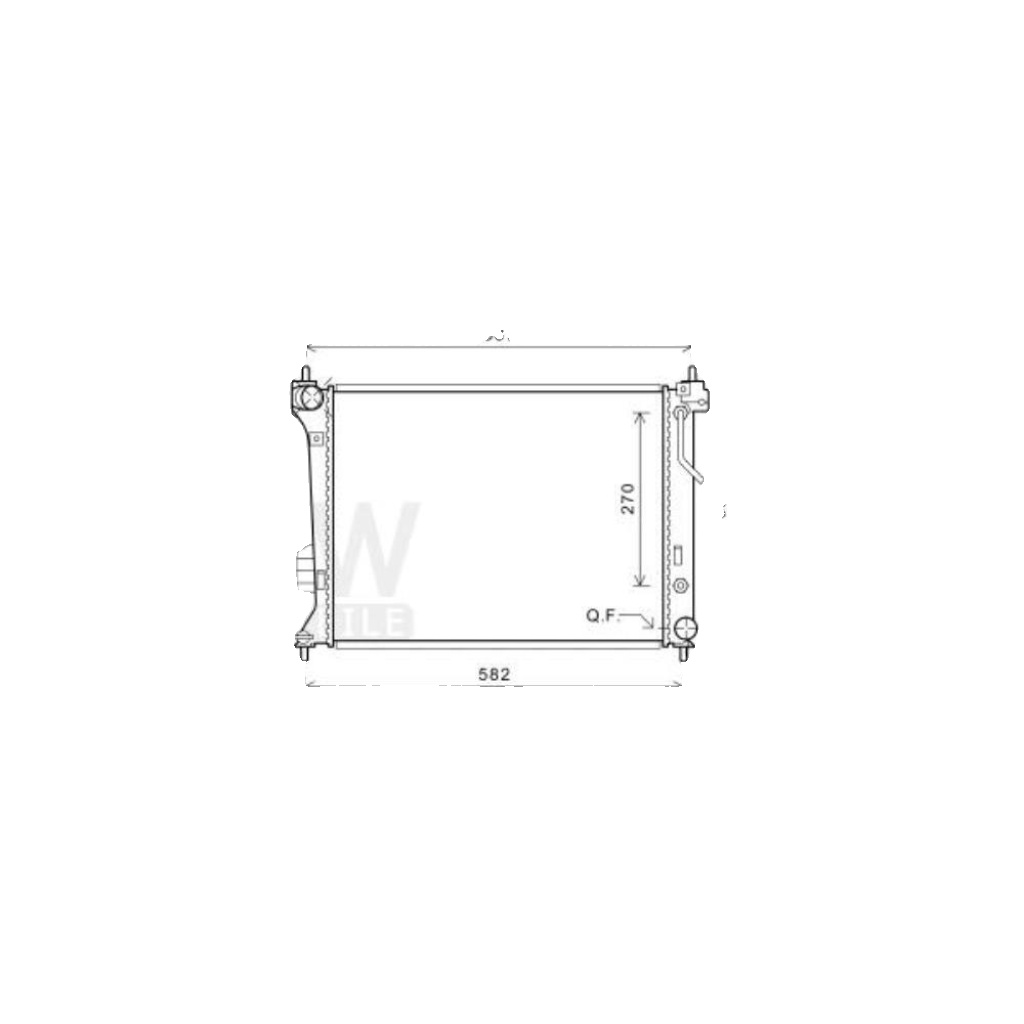 Fits AVA HY2428 HYUNDAI I20 (2008) 1.2 WATER COOLER  ⭐UK Stock⭐