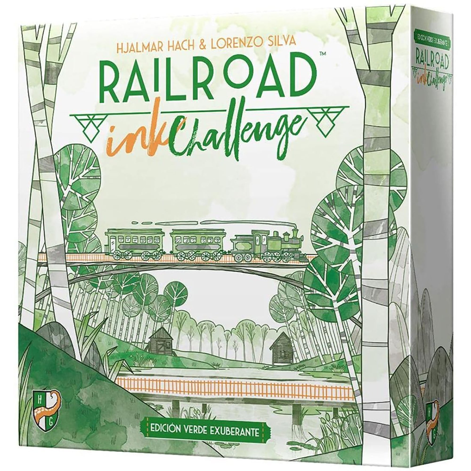 Railroad Ink Challenge- Lush Green Edition