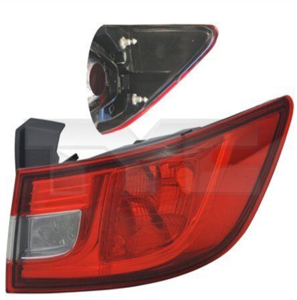 TYC Rear light RENAULT 11-12355-11-2 265506608R,265509846R Combination rearlight,Tail light,Tail lights,Back lights,Rear tail light,Rear lights - Image 3
