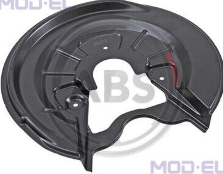 Brake Disc Splash Shield (Rear Left) A.B.S. 11005 for Seat/VW/Skoda/Audi Altea/L