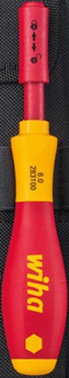 Wiha 41232SlimBit Screwdriver Phillips Pozidrive Slotted 9pcs VDE Electrician