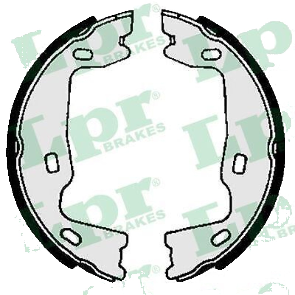 SAMKO 82570 Brake Shoe Set, parking brake for ,CHEVROLET,OPEL,SAAB,VAUXHALL
