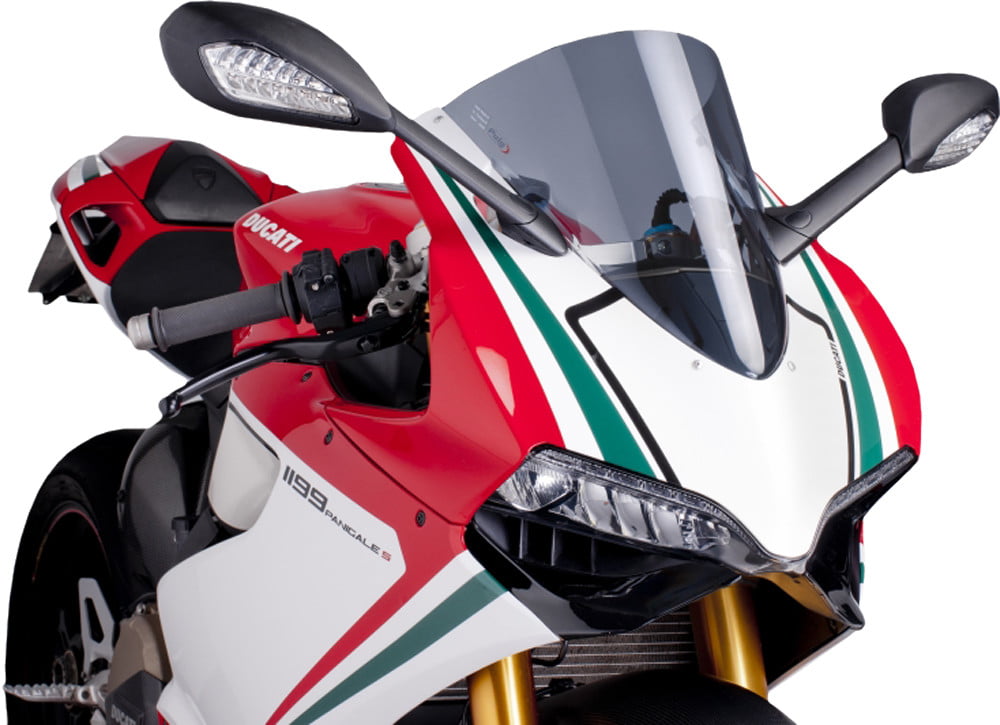 PUIG WINDSHIELD DARK SMOKED 5990F DUCATI PANIGALE 1199 2012 / 2014