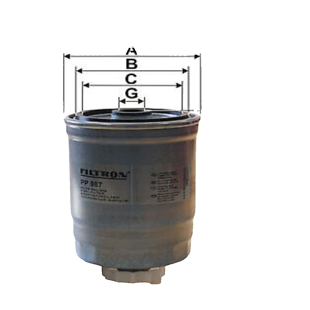 2x ✅Fits FILTRON PP 987 FUEL FILTER - DIESEL SAAB 9-3 (II/YS3F), 9-5 ⭐UK Seller⭐