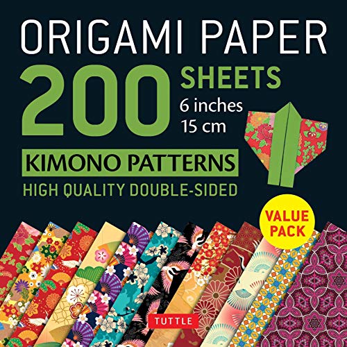 Origami Paper 200 sheets Kimono Patterns 6 (15 cm) by Tuttle ... - 9780804850803
