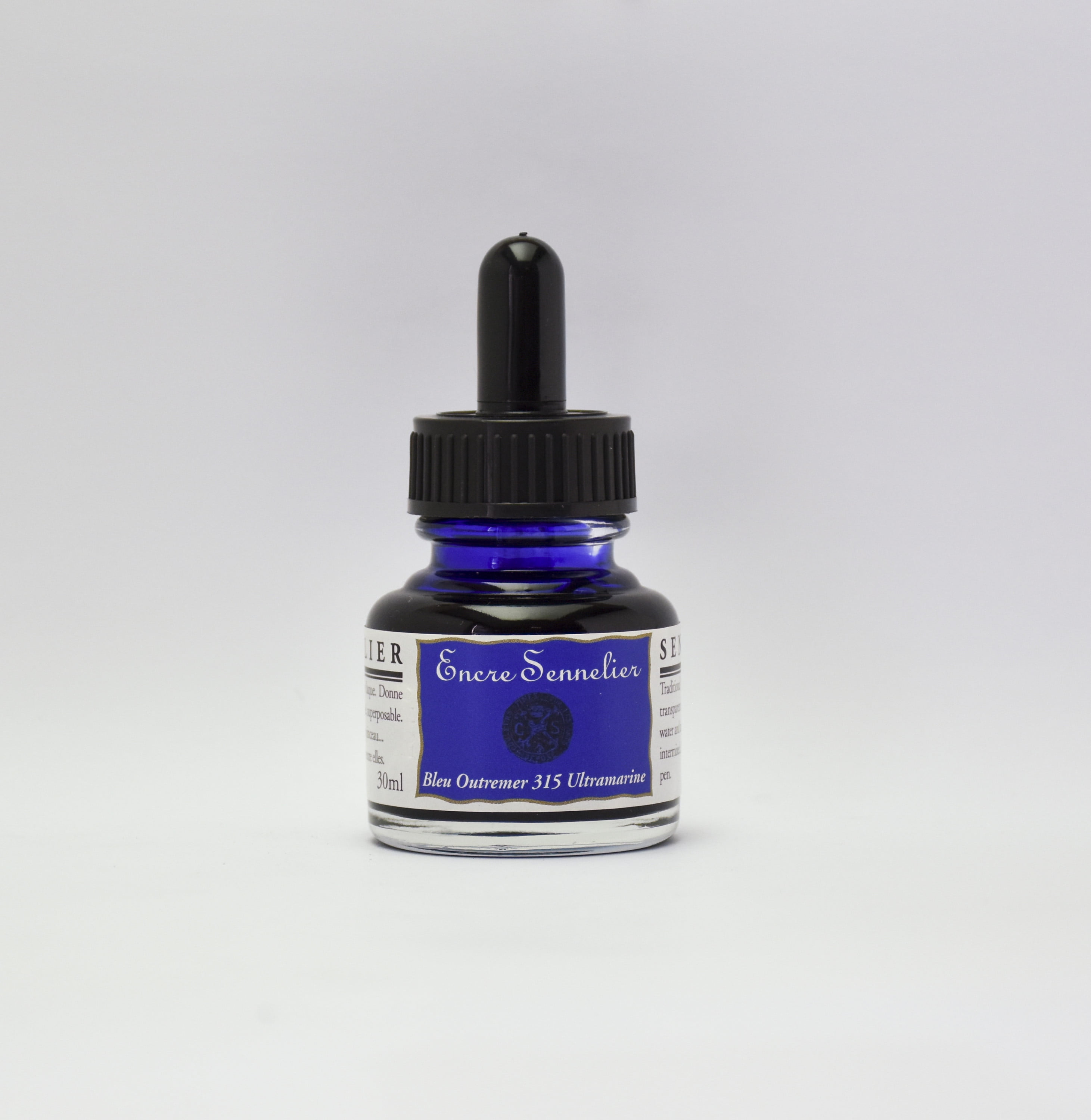 Sennelier Ink Bottle 30ml Ultramarine Blue For Calligraphy Drawing Wash