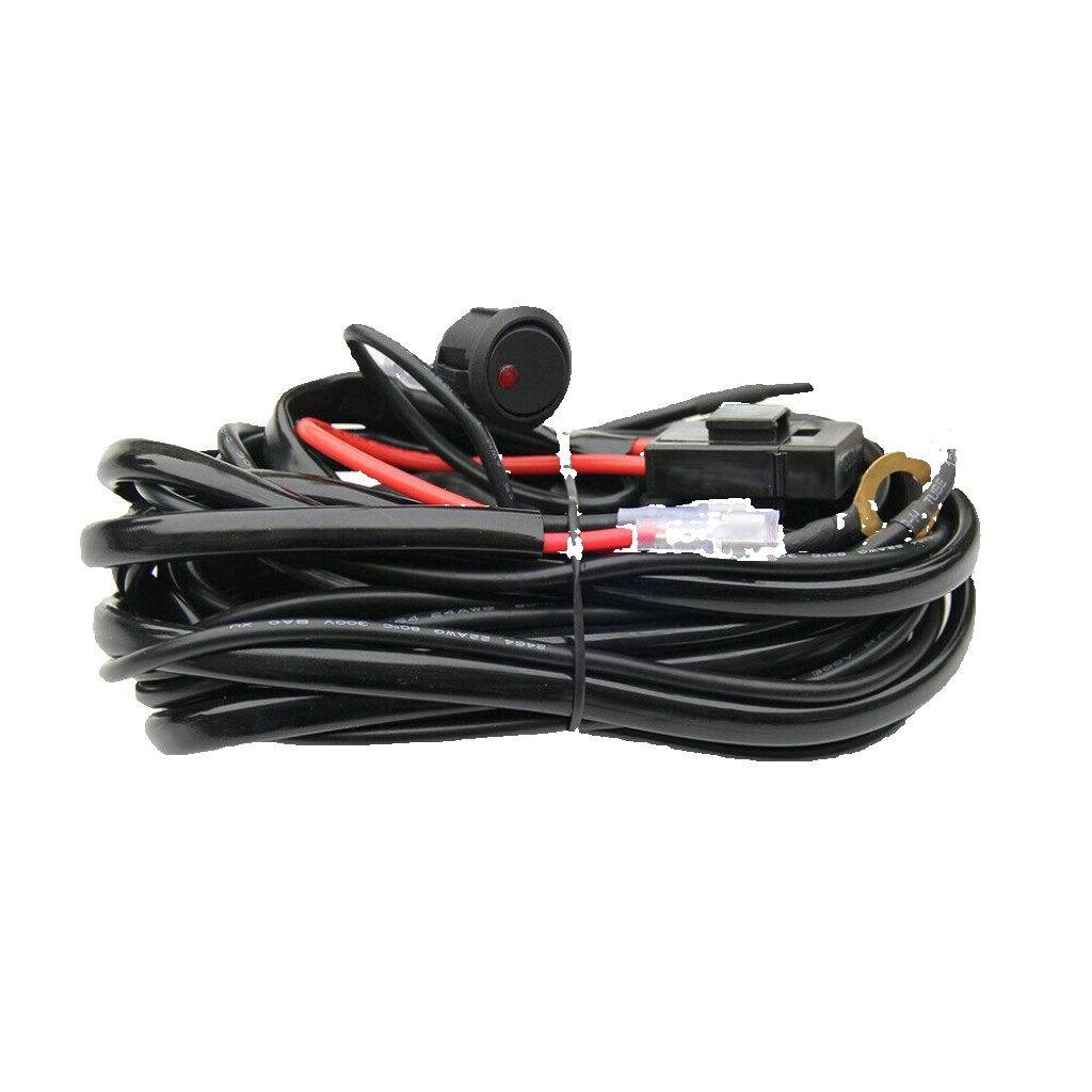 20inch 420W Led Work Light Bar 23inch Bumber Number Plate Bracket Wiring Harness