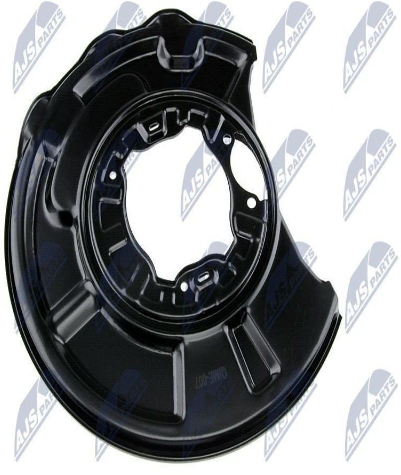 Brake disc cover Rear Axle Left Zinc-coated HTO-ME-007 NTY for MERCEDES-BENZ SL