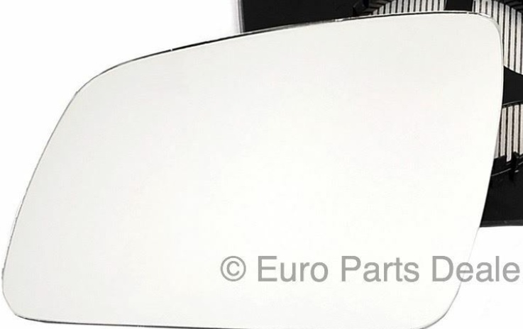 Passenger side Clip Heated Convex wing mirror glass for Mercedes C Class 07-08