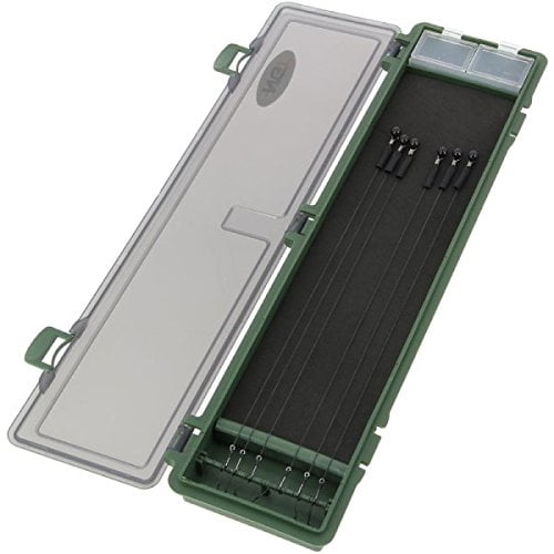 2 x NGT Carp Fishing Tackle Box Rig Board Wallet Plastic + 20 Pins For Hair Rigs - Image 3