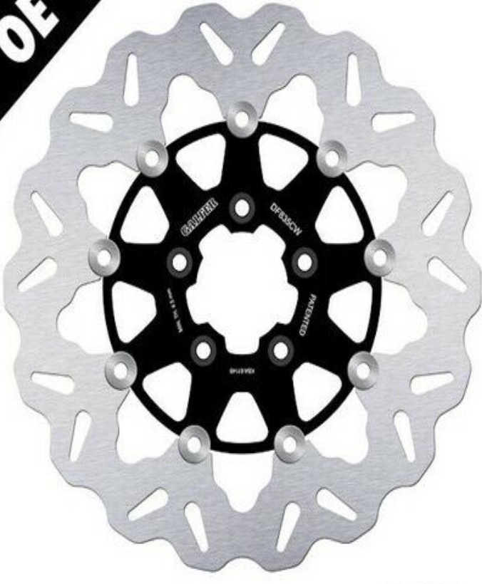 Galfer Front Brake Disc WAVE FLOAT FULL 300x5mm HARLEY.D ROAD GLIDE ULTRA 2011
