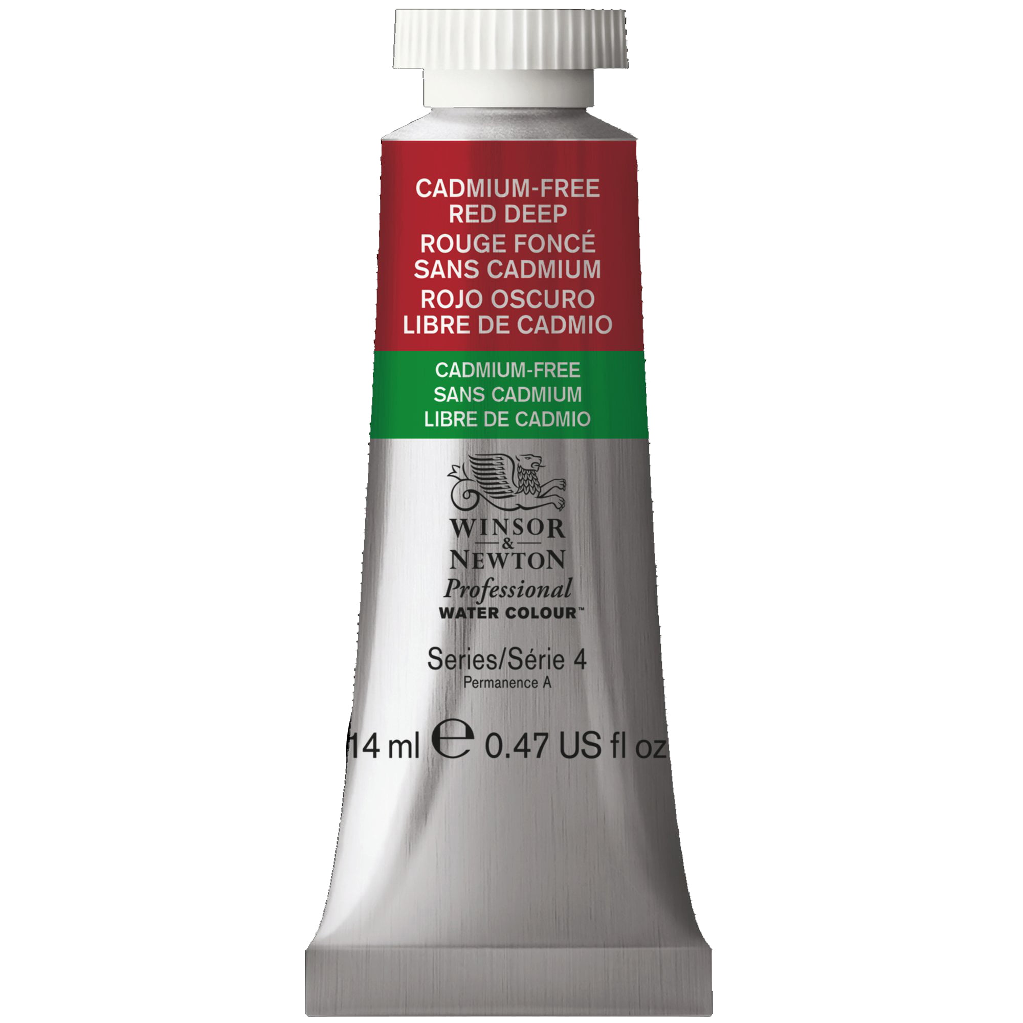 Winsor & Newton : Professional Watercolour : 14ml : Cadmium-Free Red Deep