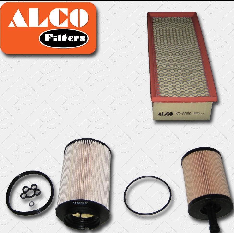 SERVICE KIT VW JETTA (1K) 1.9 TDI 8V ALCO OIL AIR FUEL FILTER (2005-2006)