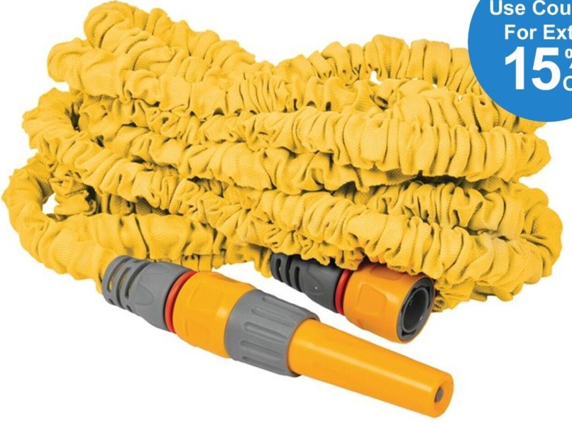 Hozelock 8215 Superhoze Expandable Hose 15m Anti Kink Garden Watering