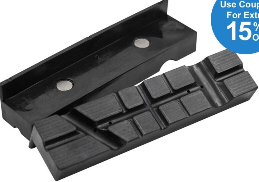 Faithfull Magnetic Plastic Vice Jaws 125mm (5in)