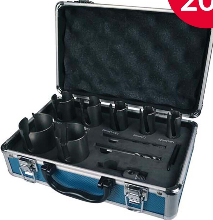 MAKITA D-51281 (10pc) Diamond core set 22-51mm