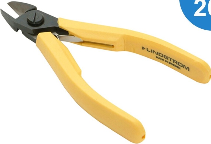 Lindstrom 8160 Micro Bevel Diagonal Electronic Side Cutter Wire Pliers 0.4-2mm