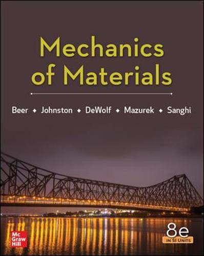 Mechanics Of Materials 8th Edition, Si Units by Ferdinand Bee... - 9789813158979