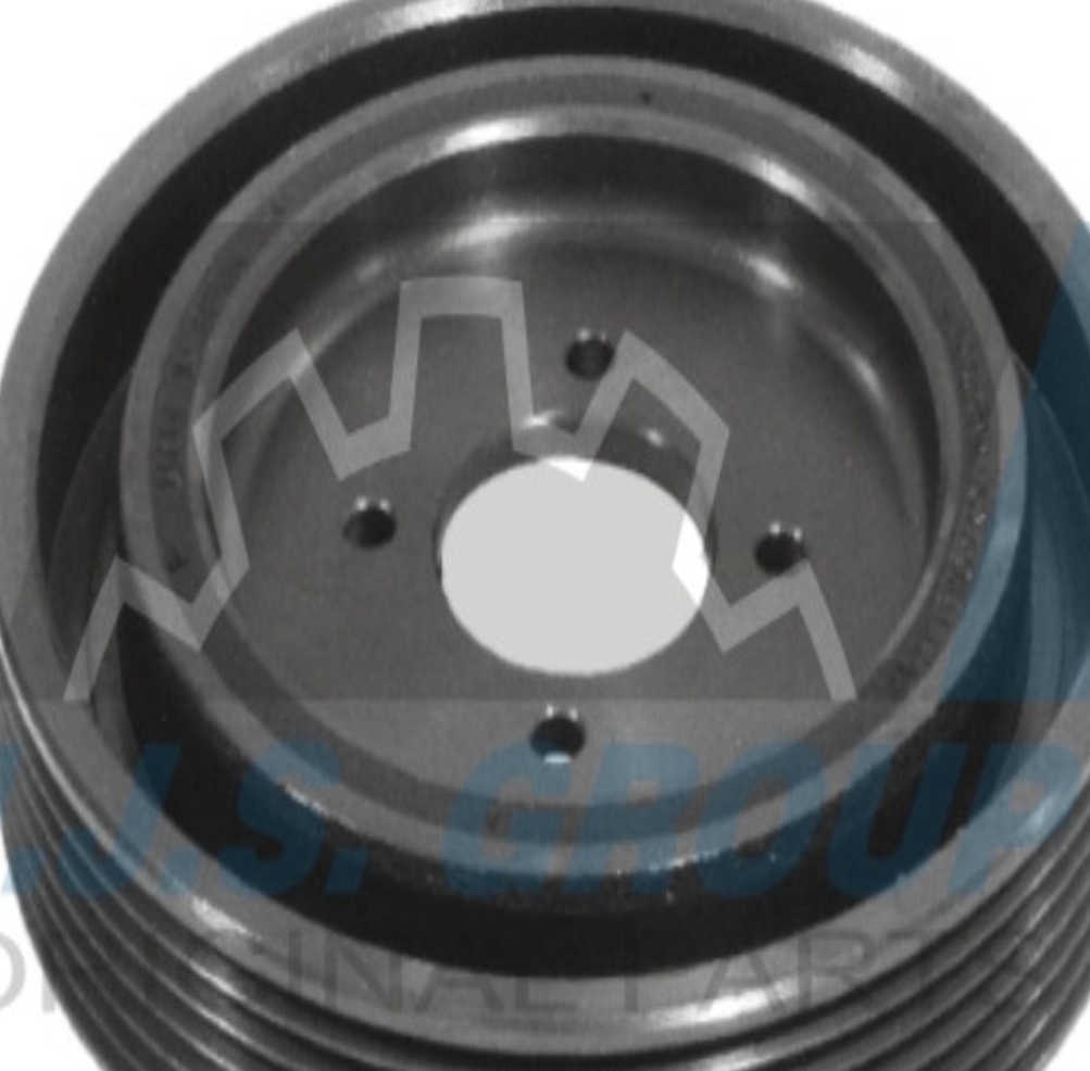 IJS GROUP 17-1011 Belt Pulley, crankshaft for CITROËN,FIAT,PEUGEOT
