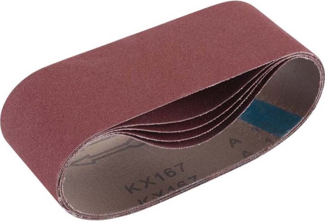 Draper 09236 Cloth Sanding Belt 75 x 457mm 180 Grit (Pack of 5)
