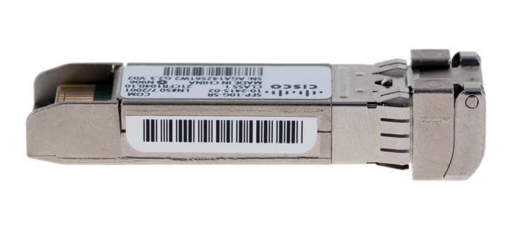 Cisco 10Gbase-Sr Sfp Module for 10-Gigabit Ethernet Deployments Hot Swappable 5-