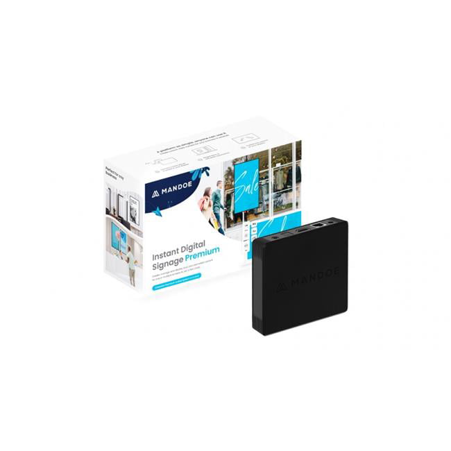 Mandoe Instant Digital Signage - Premium Medium