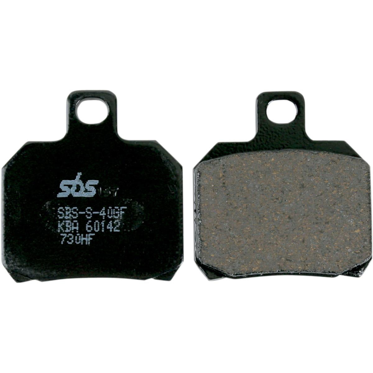 Brake Pads for DUCATI 1199 PANIGALE S TRICOLORE 2013 Rear Organic Street SBS