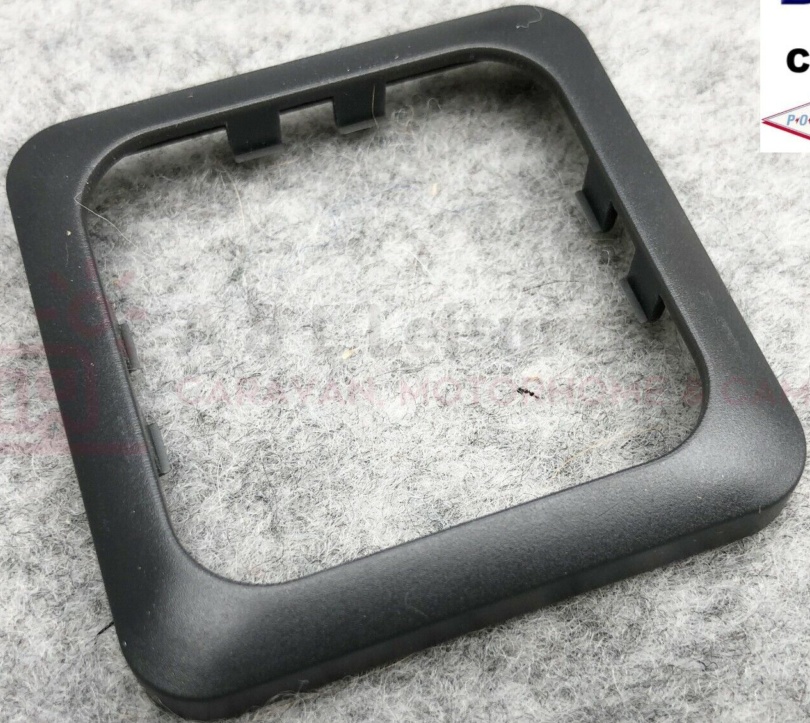 CBE C-Line 1-Way Faceplate Caravan, Motorhome, Campervan  MATT BLACK - PO405