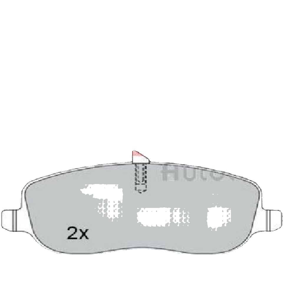 Original METZGER Brake Pad Set Disc Brake 1170232 for Citroën Fiat Lancia