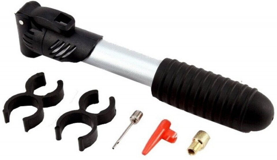 Dunlop mini bike pump 20-46 cm black - Image 4
