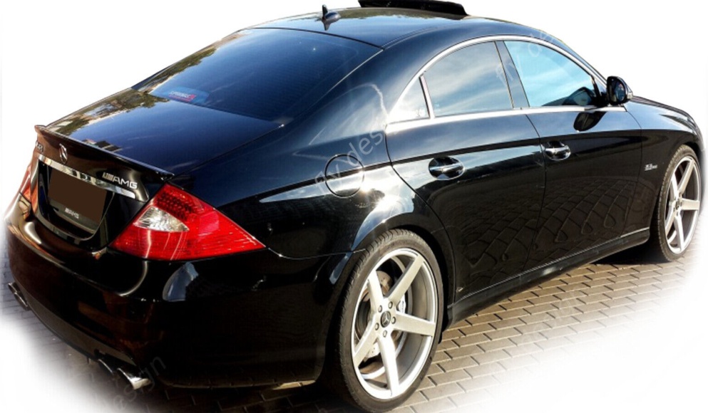 Fitting for MERCEDES Benz CLS C219 tuning spoiler rear wing trunk lip H