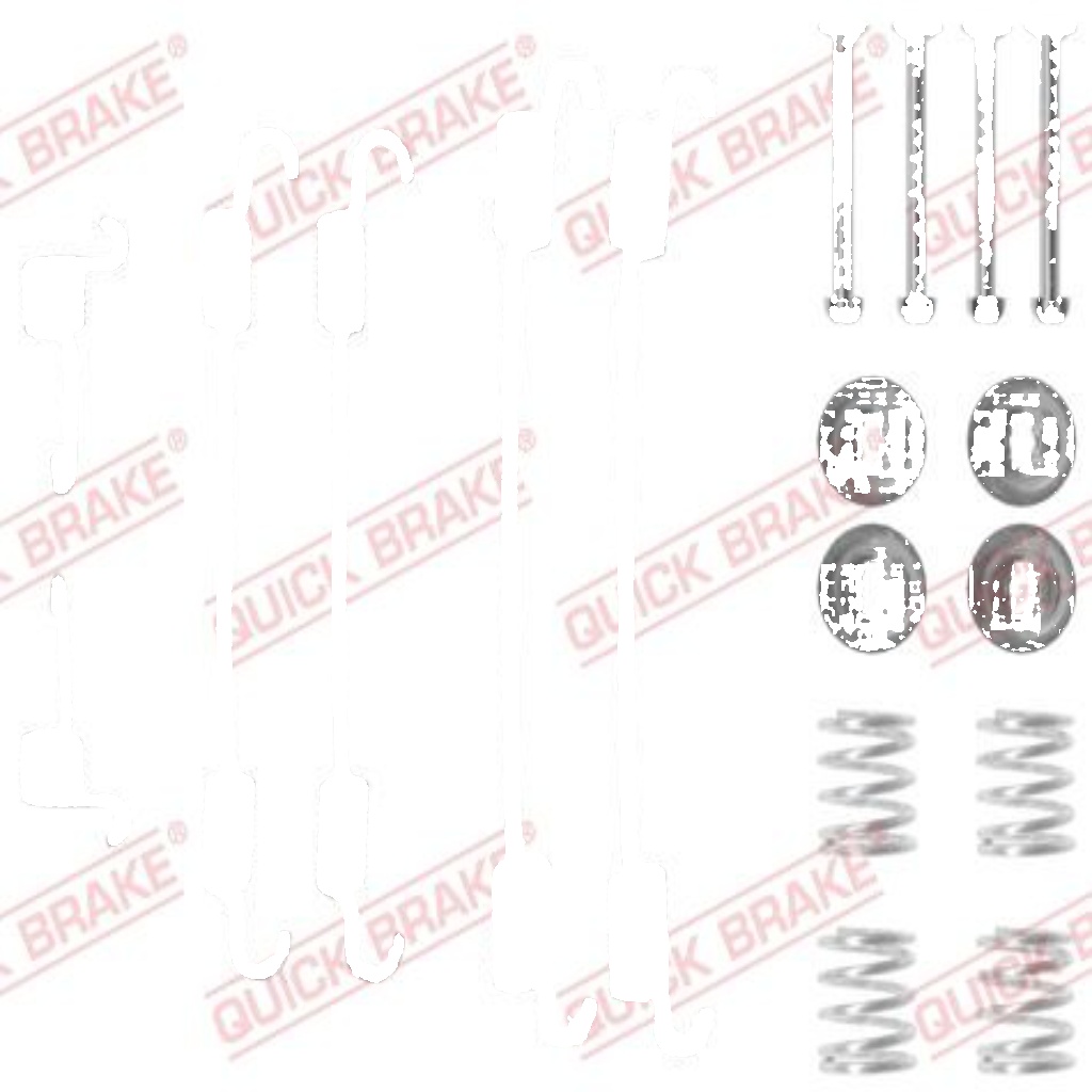 Fits QUICK BRAKE QB105-0750 Accessory Kit, brake shoes QB105-0750 Bra ⭐UK Stock⭐ - Image 3