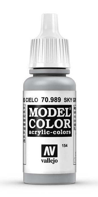 Vallejo Model Color 17ml - Sky Grey - 70.989 - Image 4