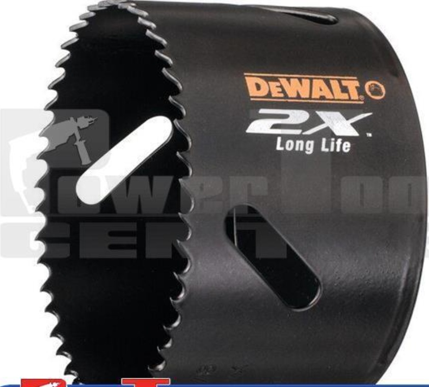 DeWalt DT8151L Extreme Bi-Metal Heavy Duty Cutting Deep Cut Holesaw 51mm